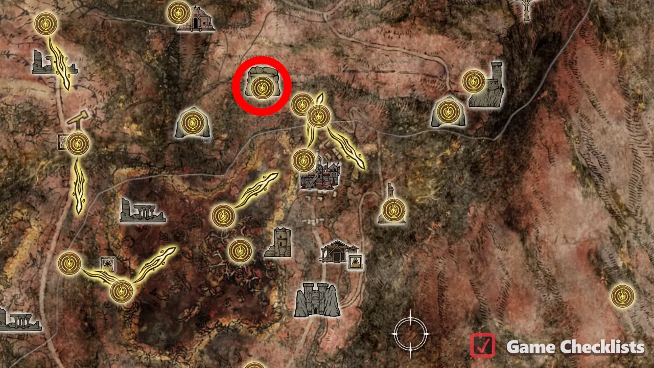 Fallingstar Beast (Caelid) location