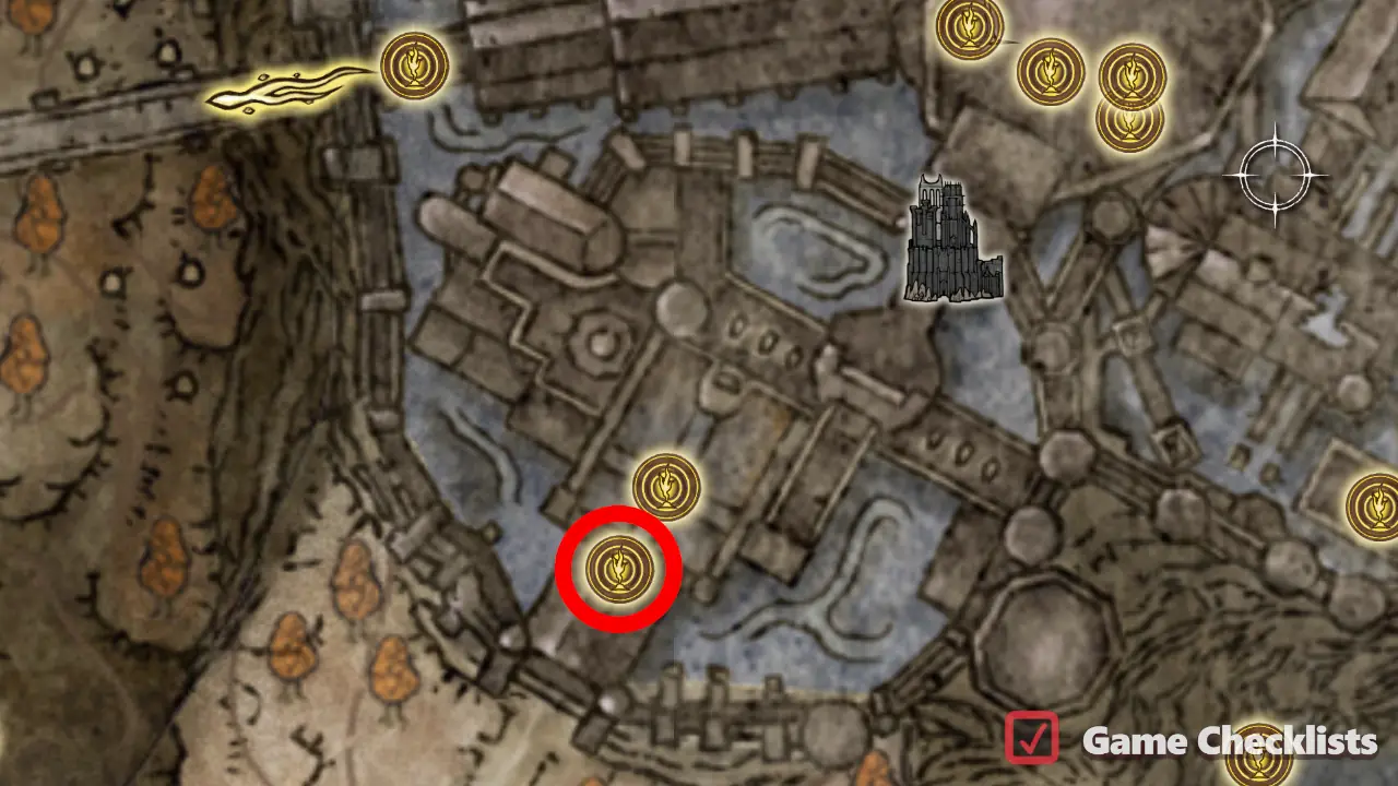 Shadow Keep Main Gate location