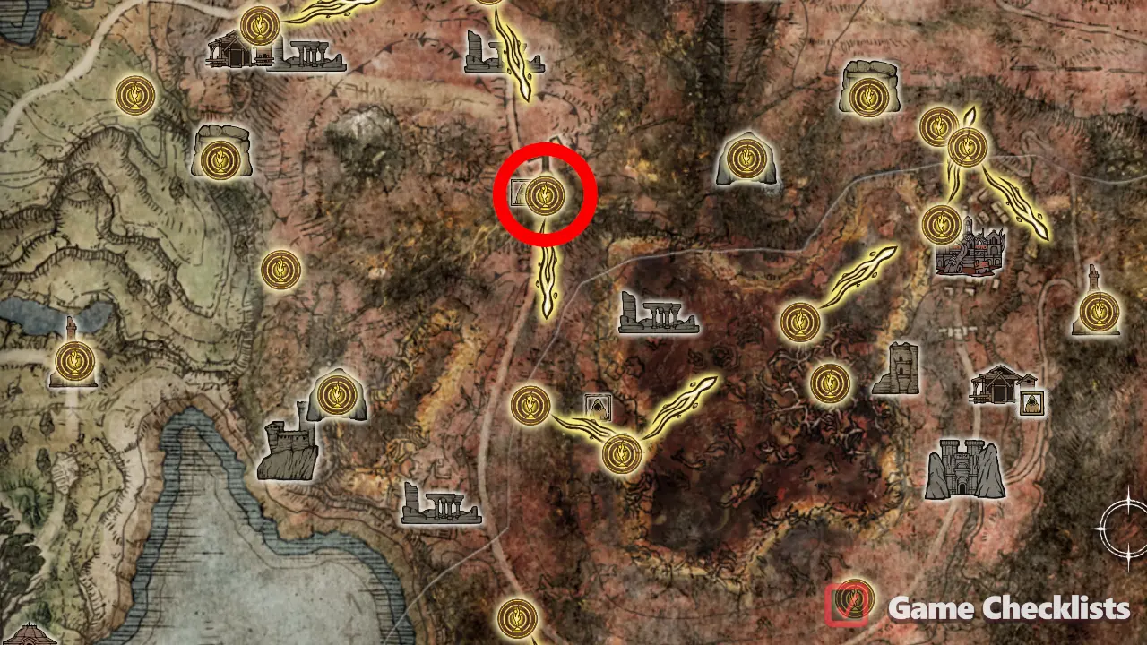 Smoldering Wall location