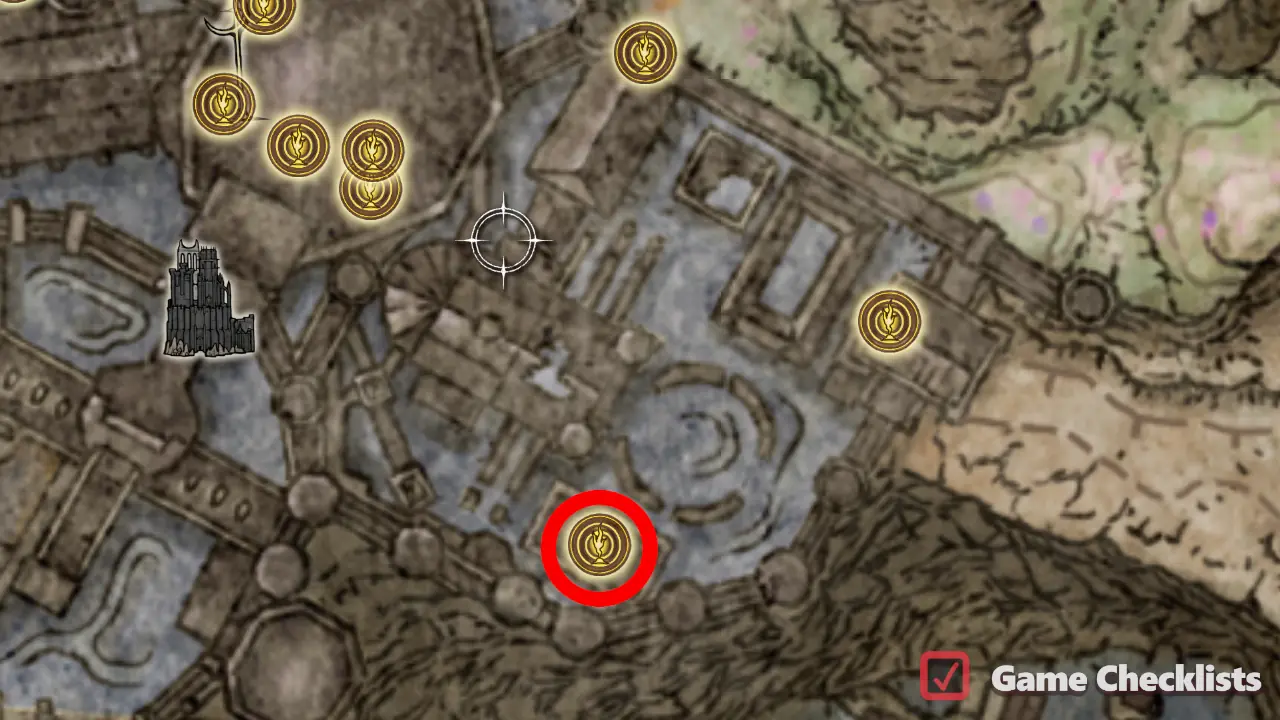 Sunken Chapel location