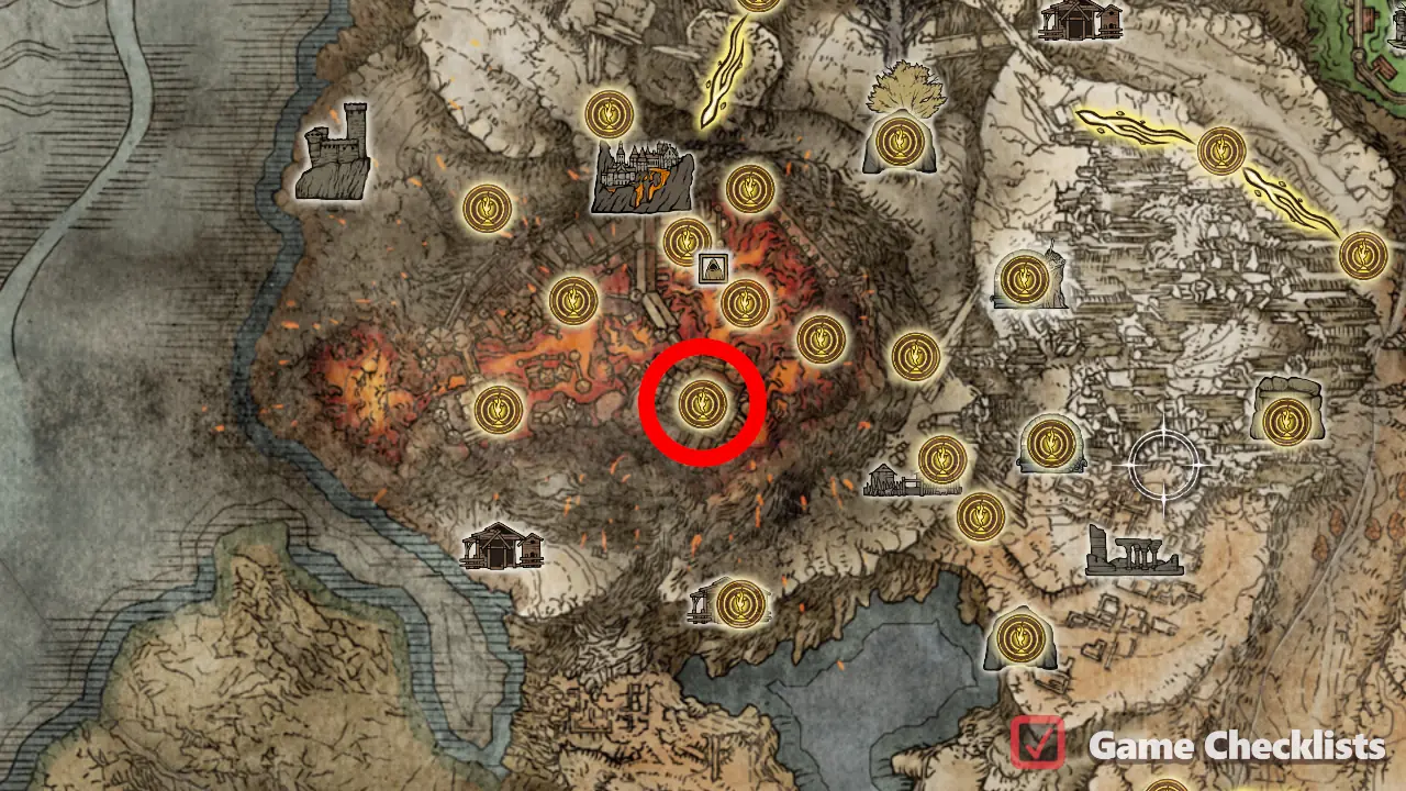 Godskin Noble (Volcano Manor) location