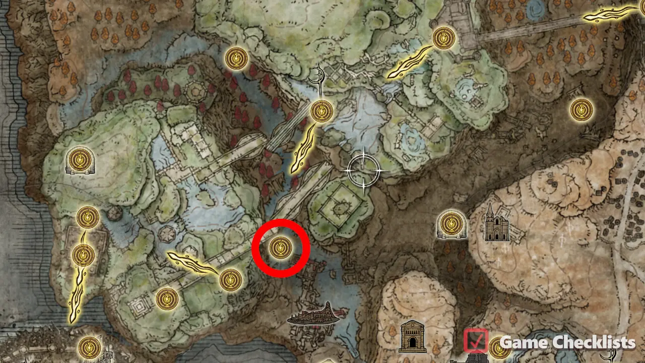 Temple Town Ruins location