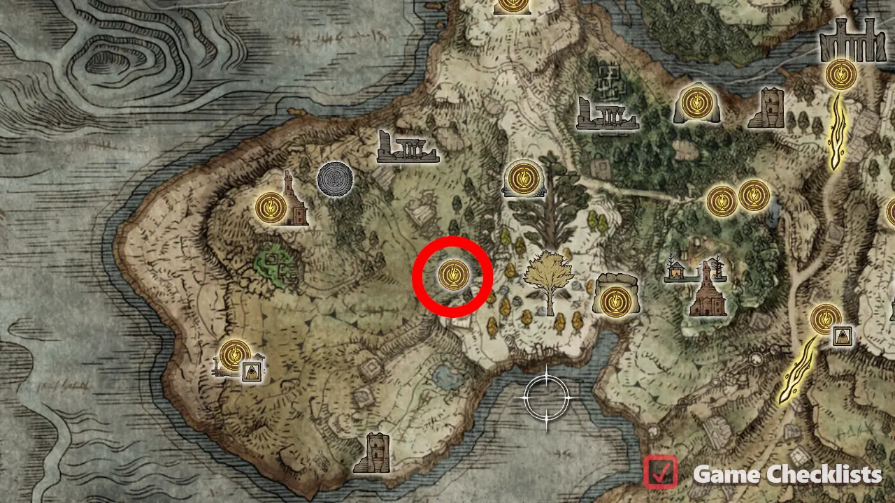 Tombsward location