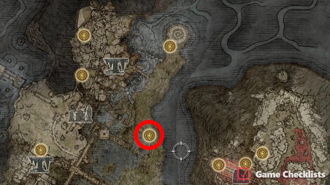 Worshippers' Woods location