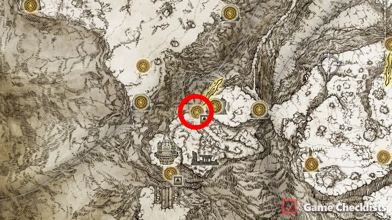 Zamor Ruins location