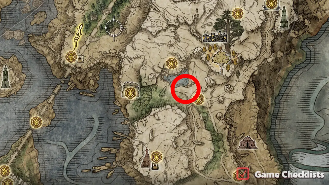 Spiralhorn Shield location