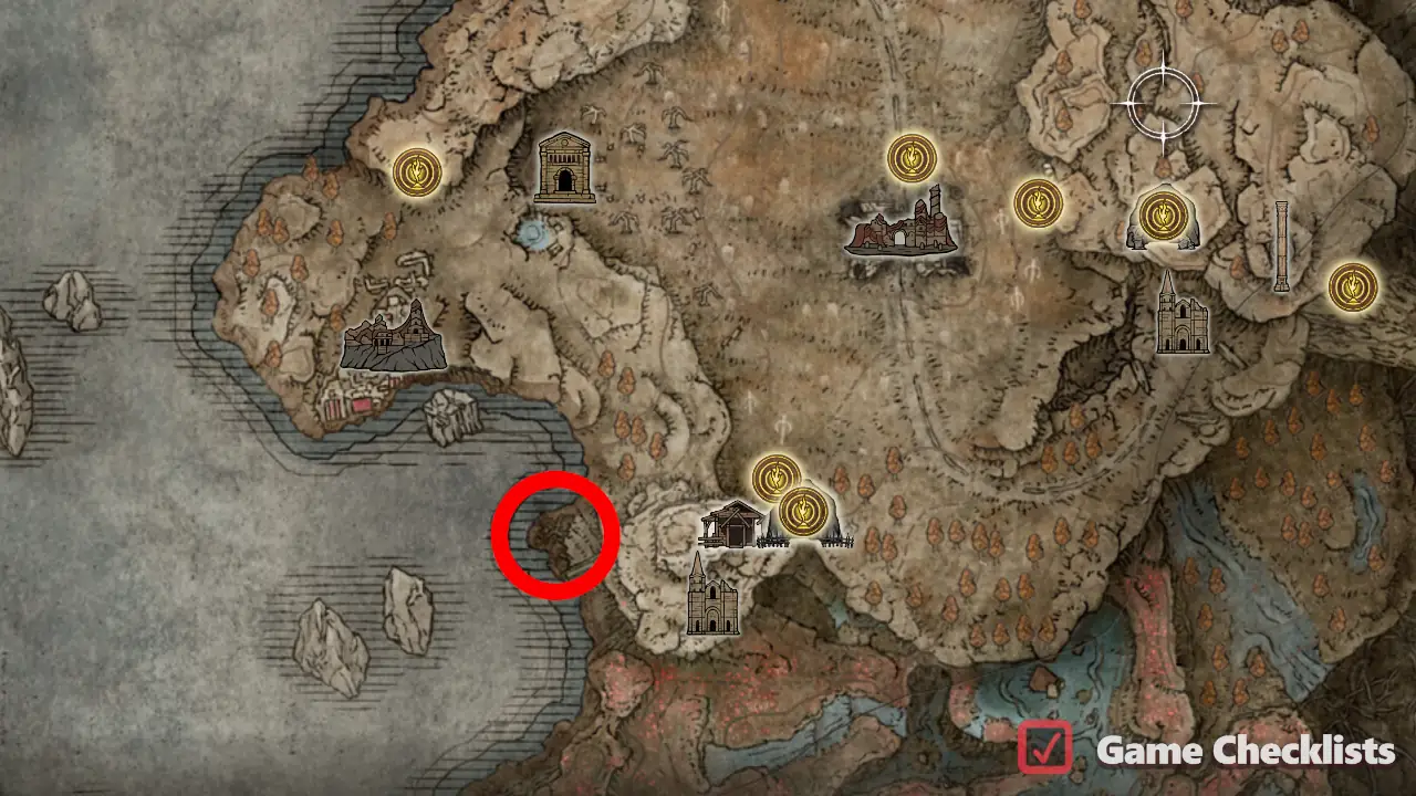Star-Lined Sword location