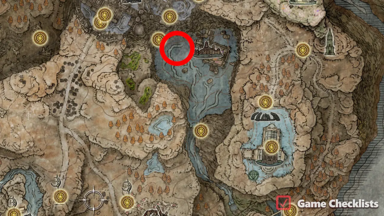 Oil-Soaked Tear location