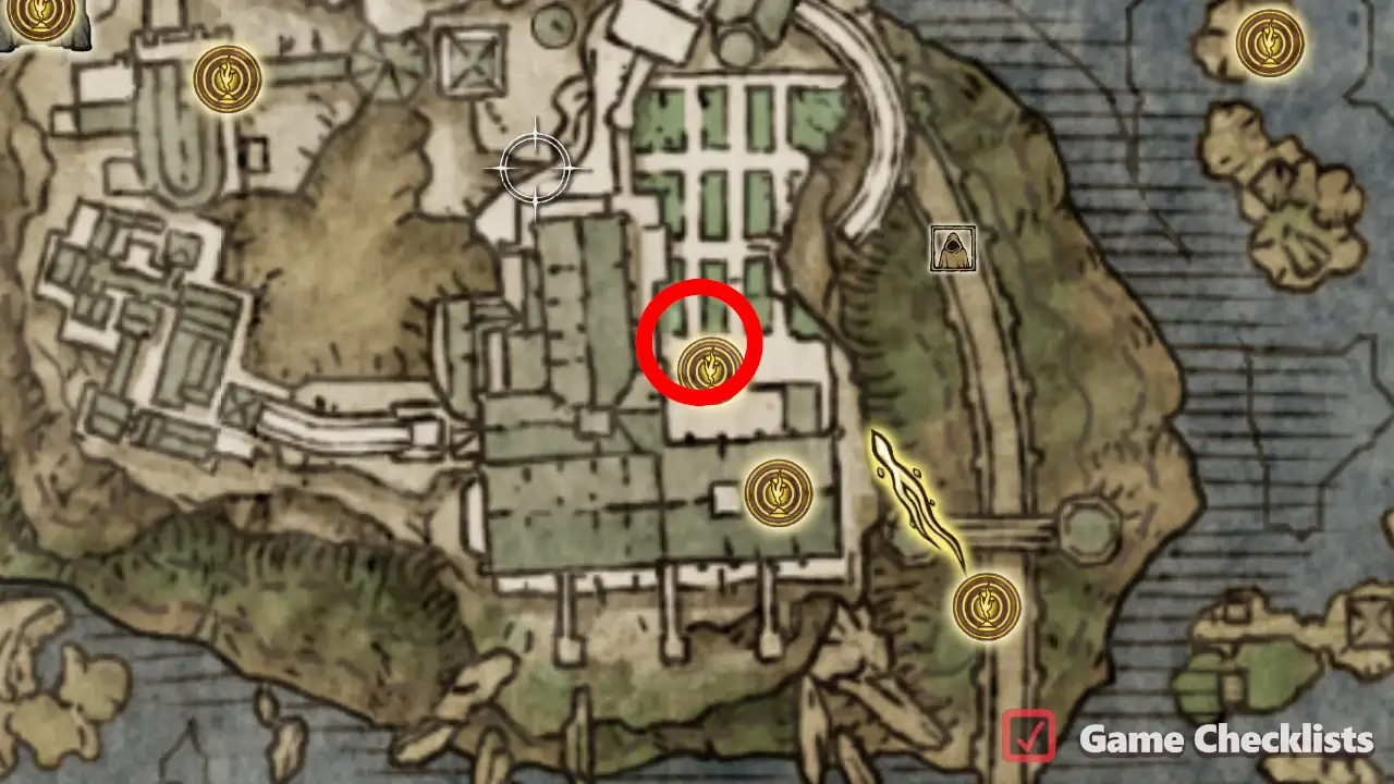 Thops's Barrier location