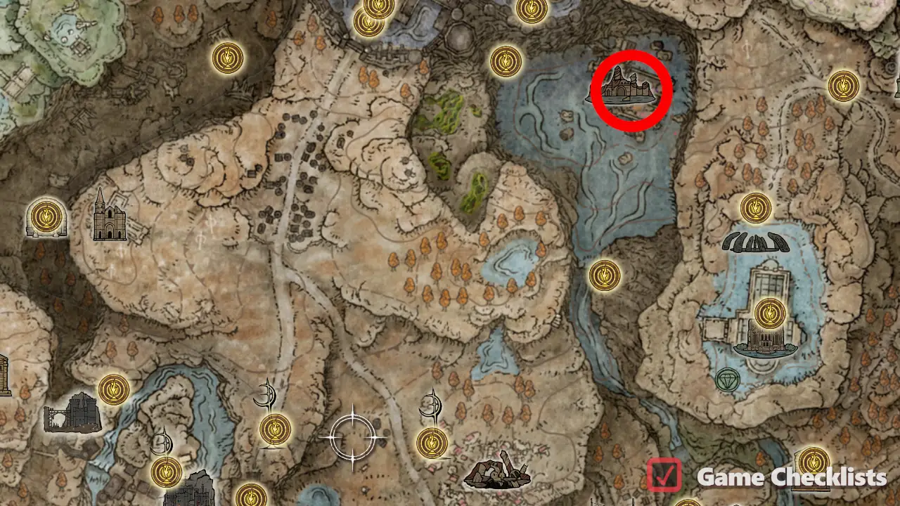Sword of Darkness location