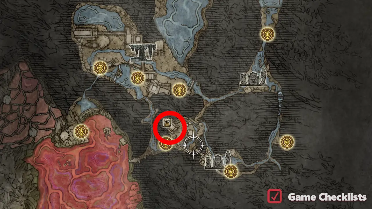 Wing of Astel location