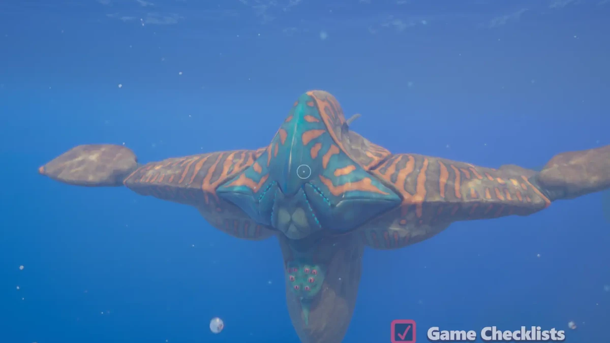 Deepwing Brooder pack near The Cliff biome in Subnautica 2