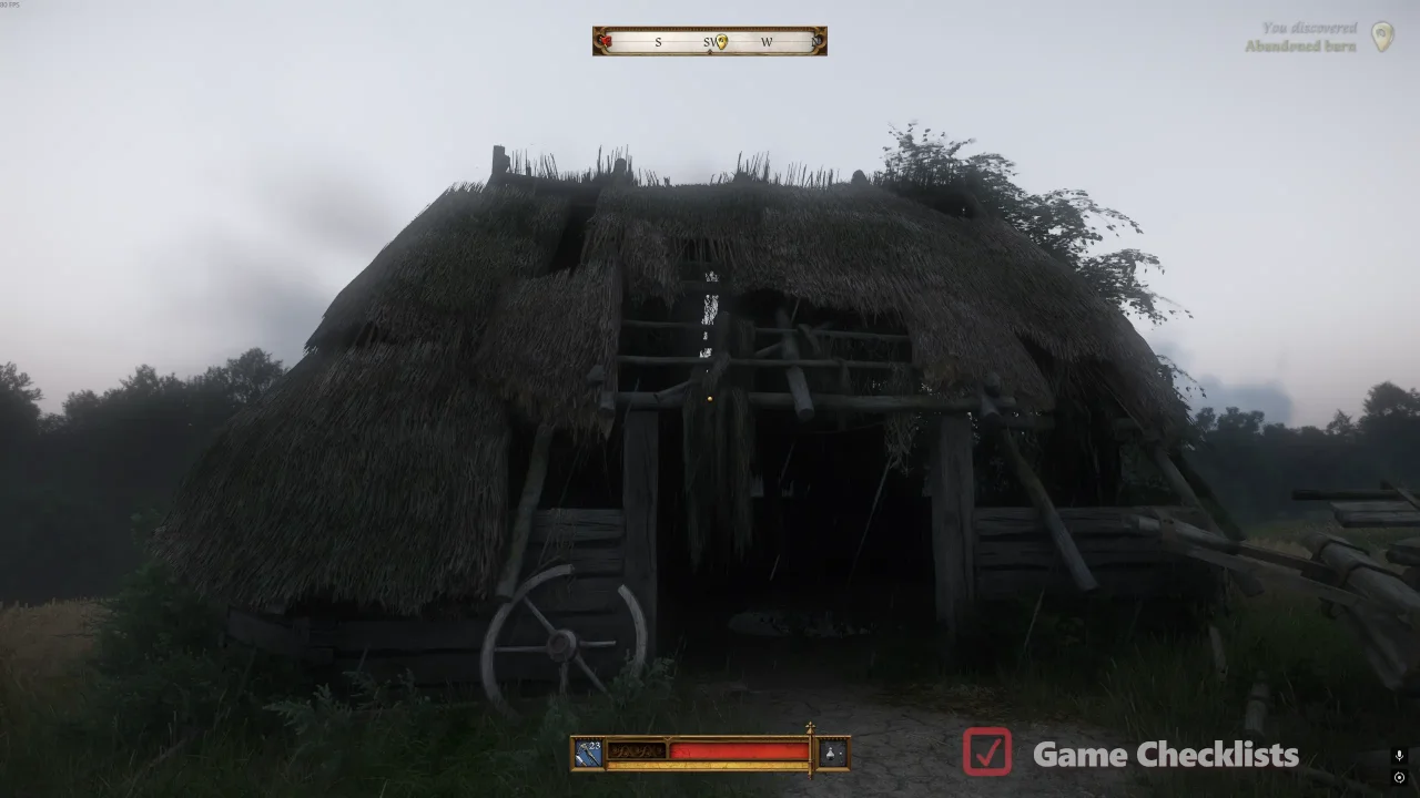 Abandoned Barn near Wysoka in Kingdom Come Deliverance 2