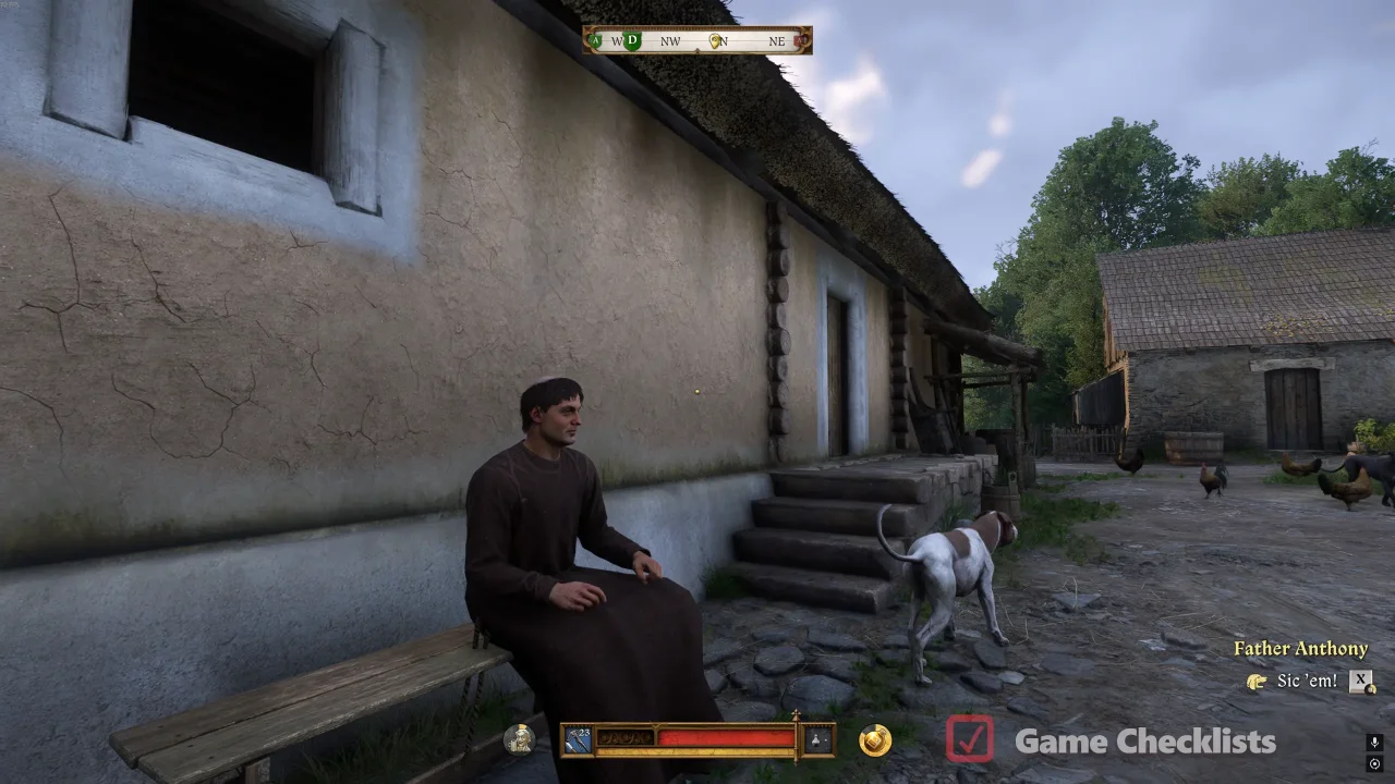 Father Anthony in Wysoka in Kingdom Come Deliverance 2