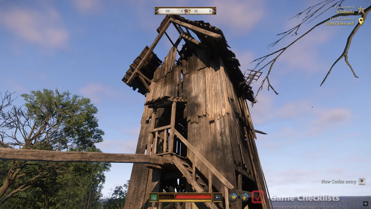 Burnt Down Mill near Opatowitz in Kingdom Come Deliverance 2