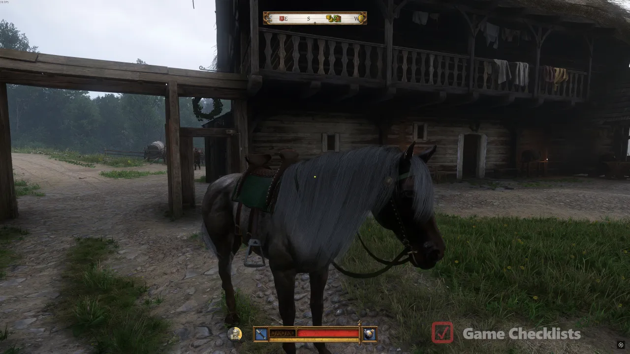 Godwin horse Bibiana in Divine Messenger