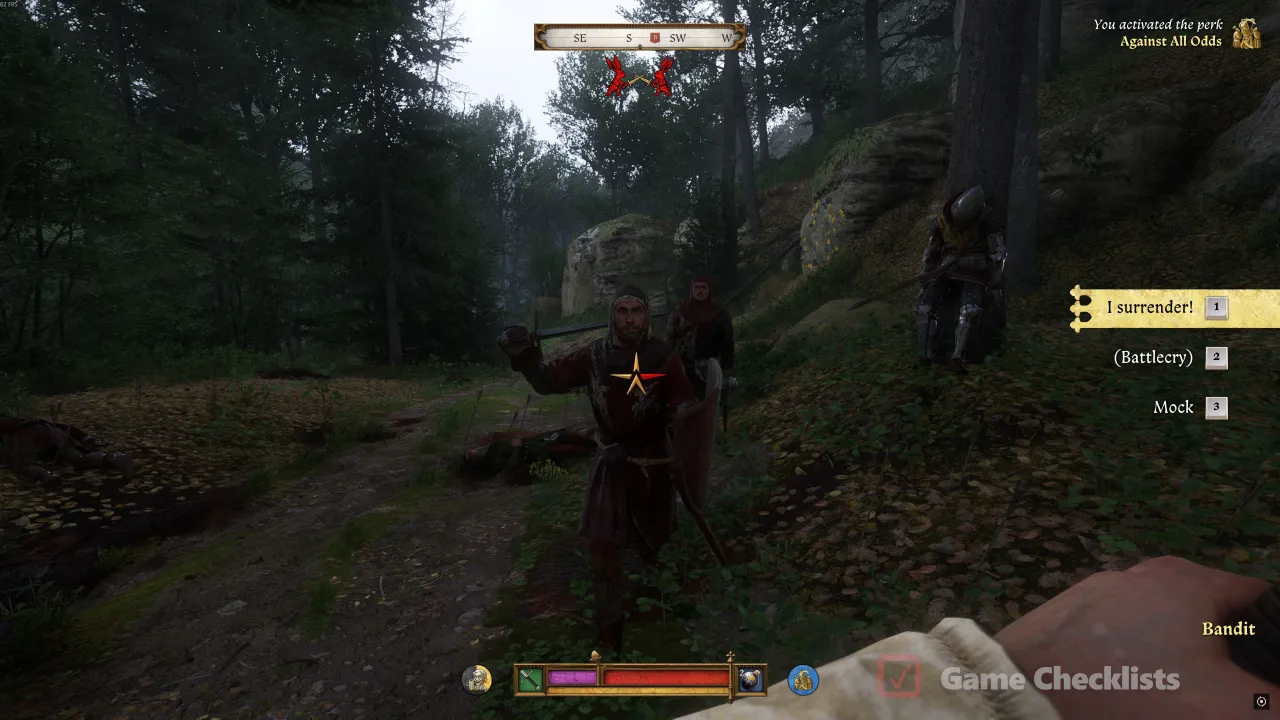 Looters at the ambush site in Divine Messenger