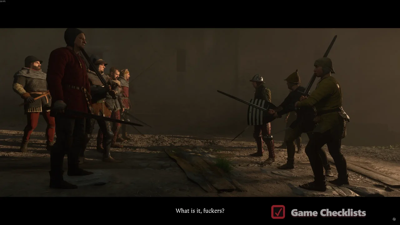 Erik forces breach Jewish Quarter gates cutscene