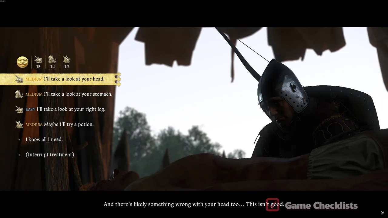 Treating Kozliek for Klara in The Finger of God