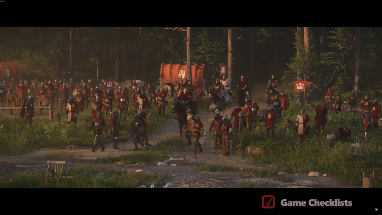 Prague militia arrival in The Finger of God