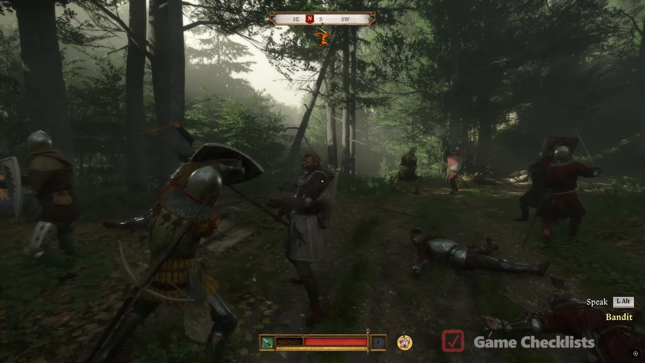 For Victory! ravine ambush first bandits