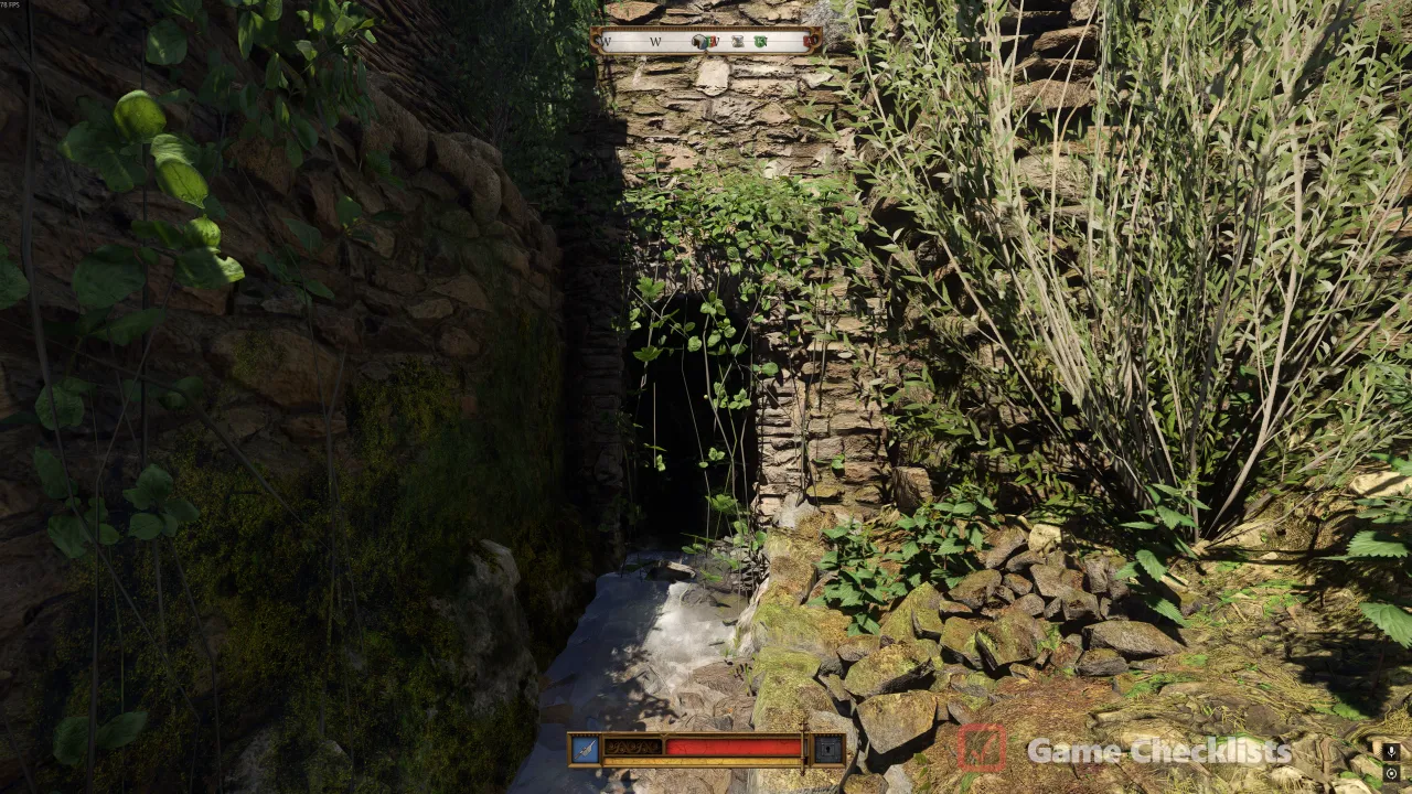 River mine entrance into Kuttenberg Underground