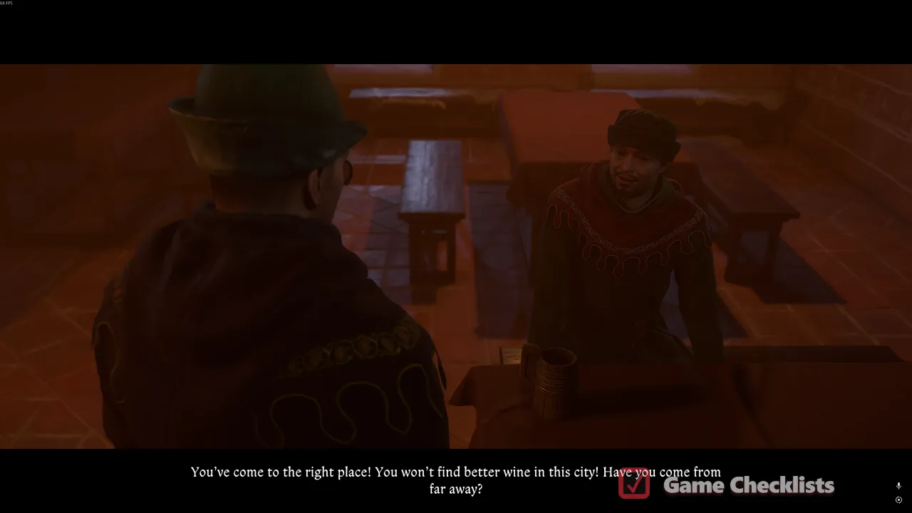 Innkeeper Havel at The Emperor Charles tavern