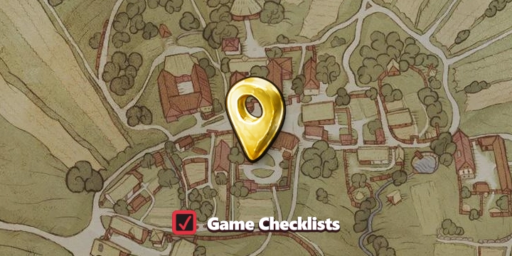 Map screenshot of Apothecary's Herb Garden area