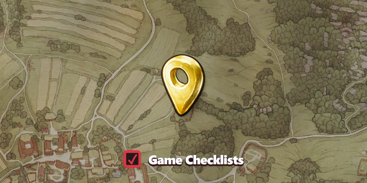 Map screenshot of Apple Orchard area