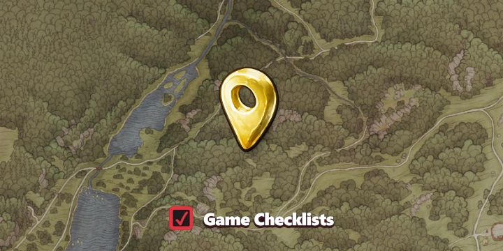 Map screenshot of Booze Stash - Vidlak Pond Northeast area