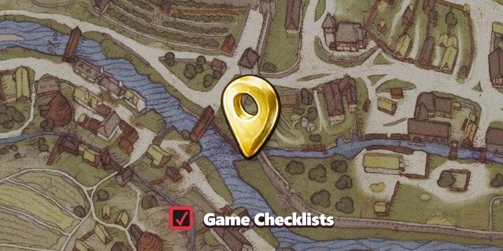 Map screenshot of Canal under the Walls area