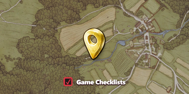 Map screenshot of Clogged Well area
