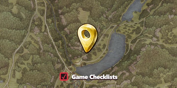 Map screenshot of Crosses in the Rocks area