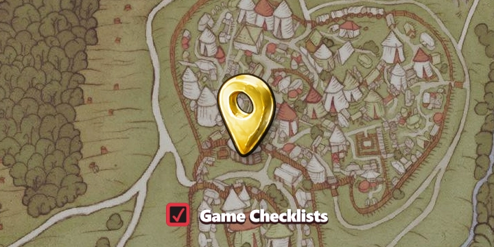 Map screenshot of Field Chapel area