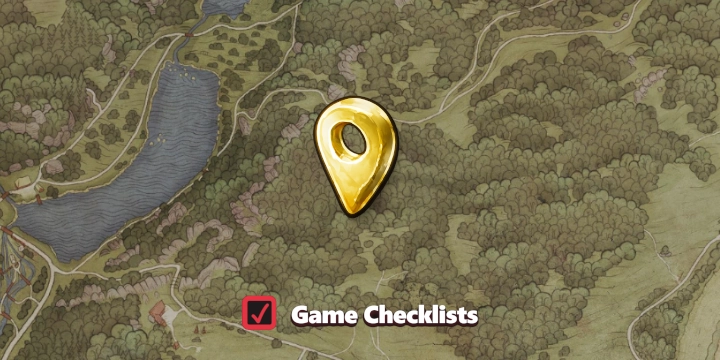 Map screenshot of Fresh Grave area