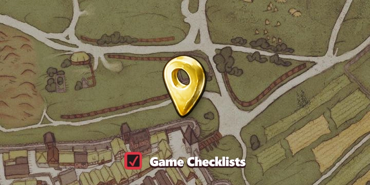 Map screenshot of Grave under Ramparts area