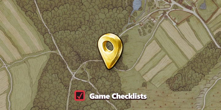 Map screenshot of Hanged Man area