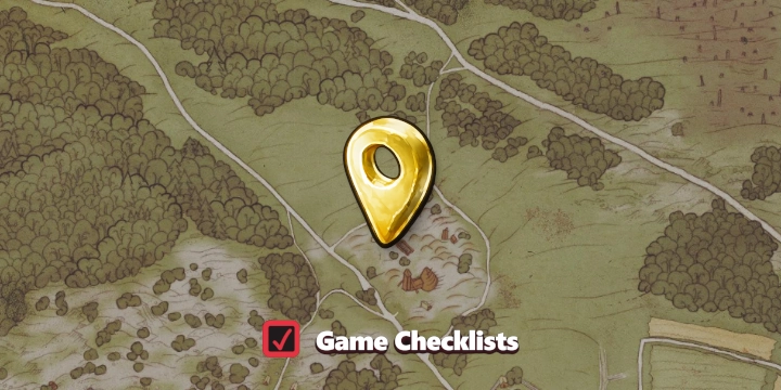 Map screenshot of Locked Dugout area