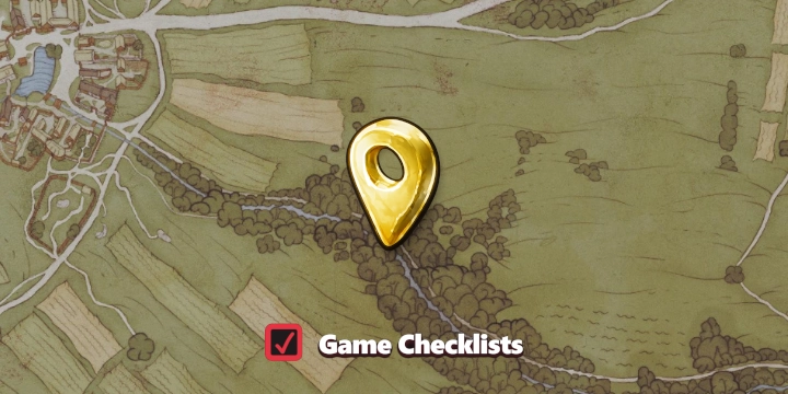 Map screenshot of Otter's Treasure area