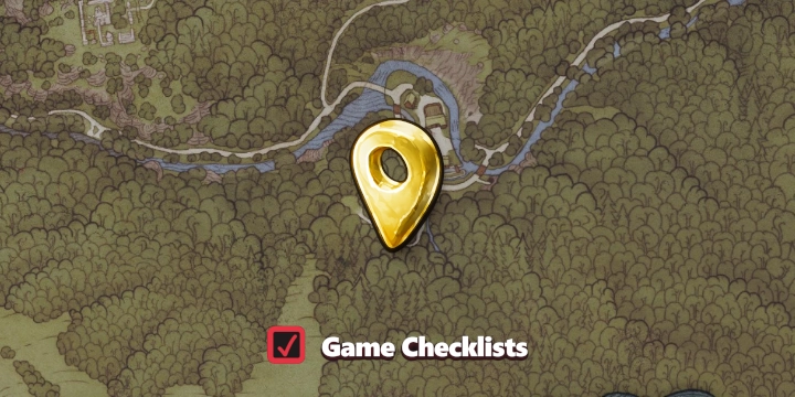 Map screenshot of Poachers' Hideout (Danemark) area