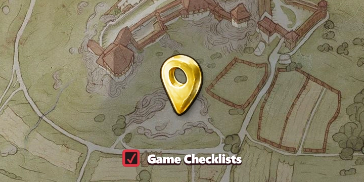 Map screenshot of Quarry below Trosky area