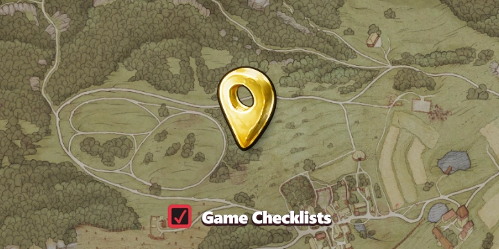 Map screenshot of Remains of a Celtic Oppidum area
