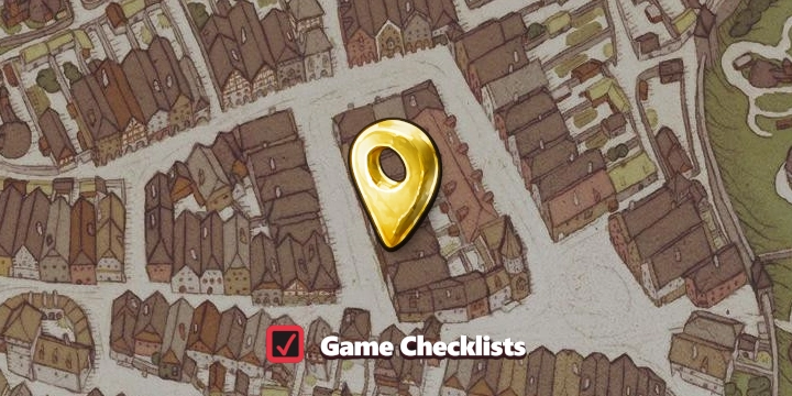 Map screenshot of Smugglers' Storehouse area