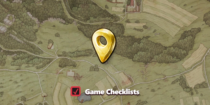 Map screenshot of Vantage Point area