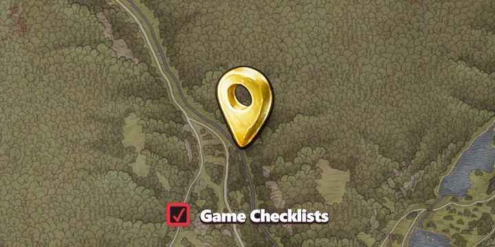 Map screenshot of Well - Vidlak Pond West area