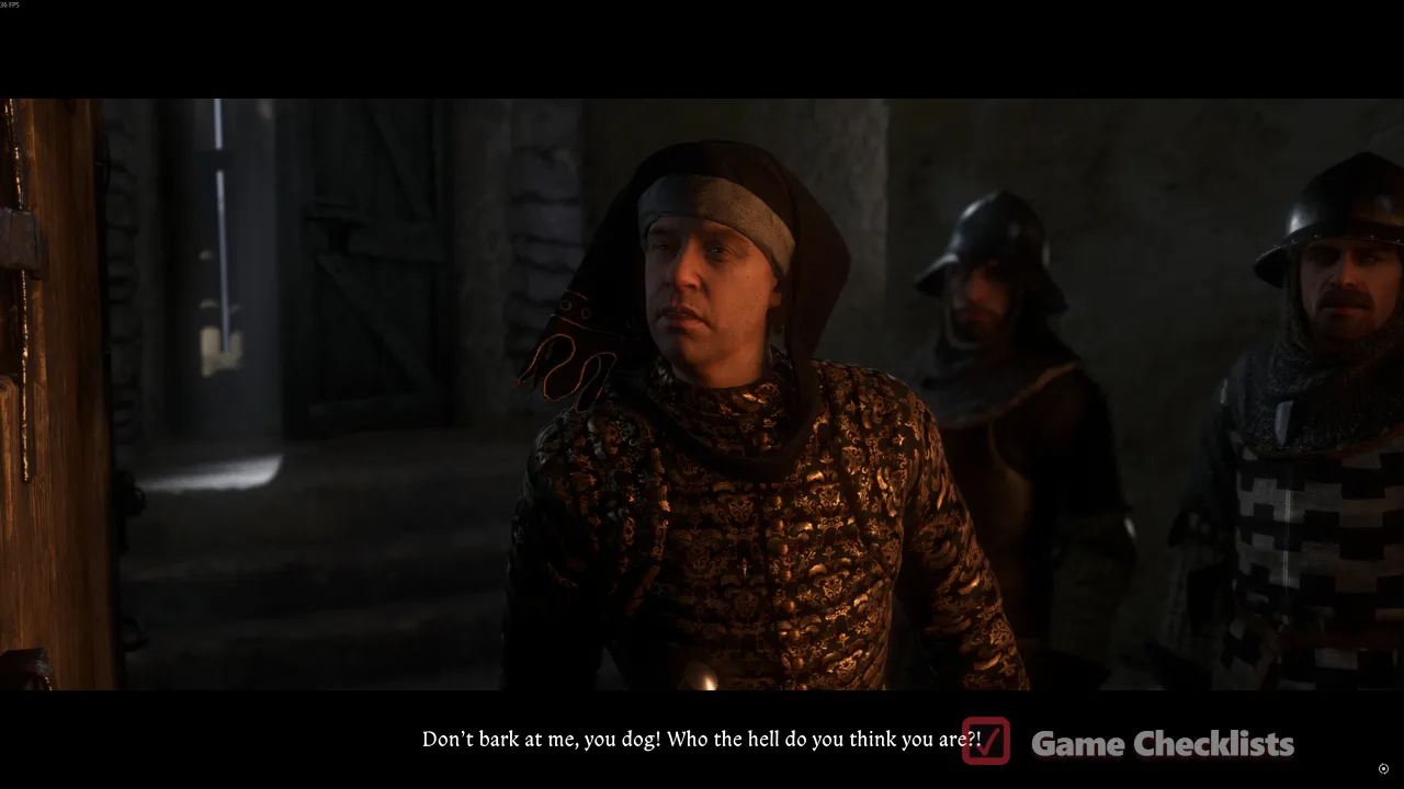 Istvan Toth at the prison in Divine Messenger