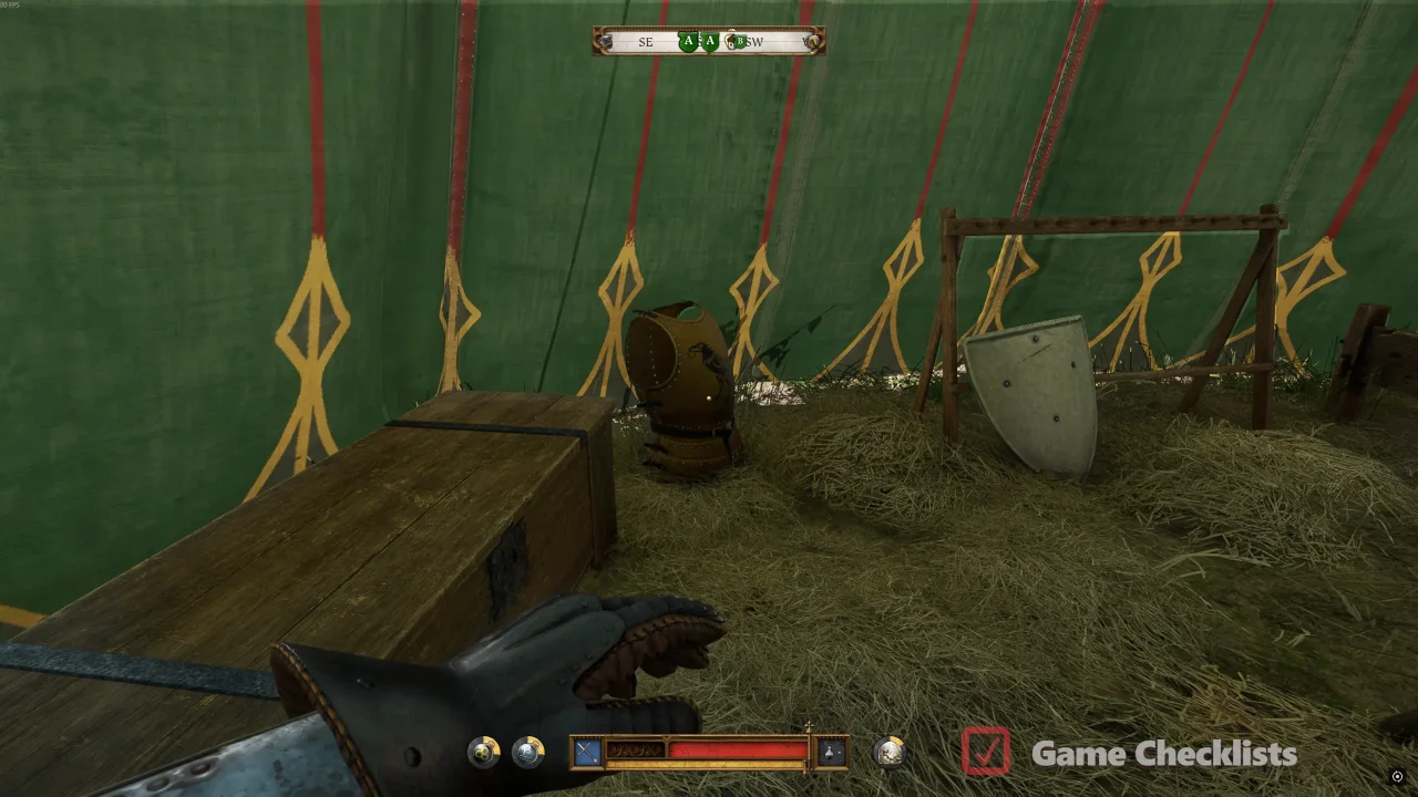 Stealing Jezhek armor from Zavish tent at night