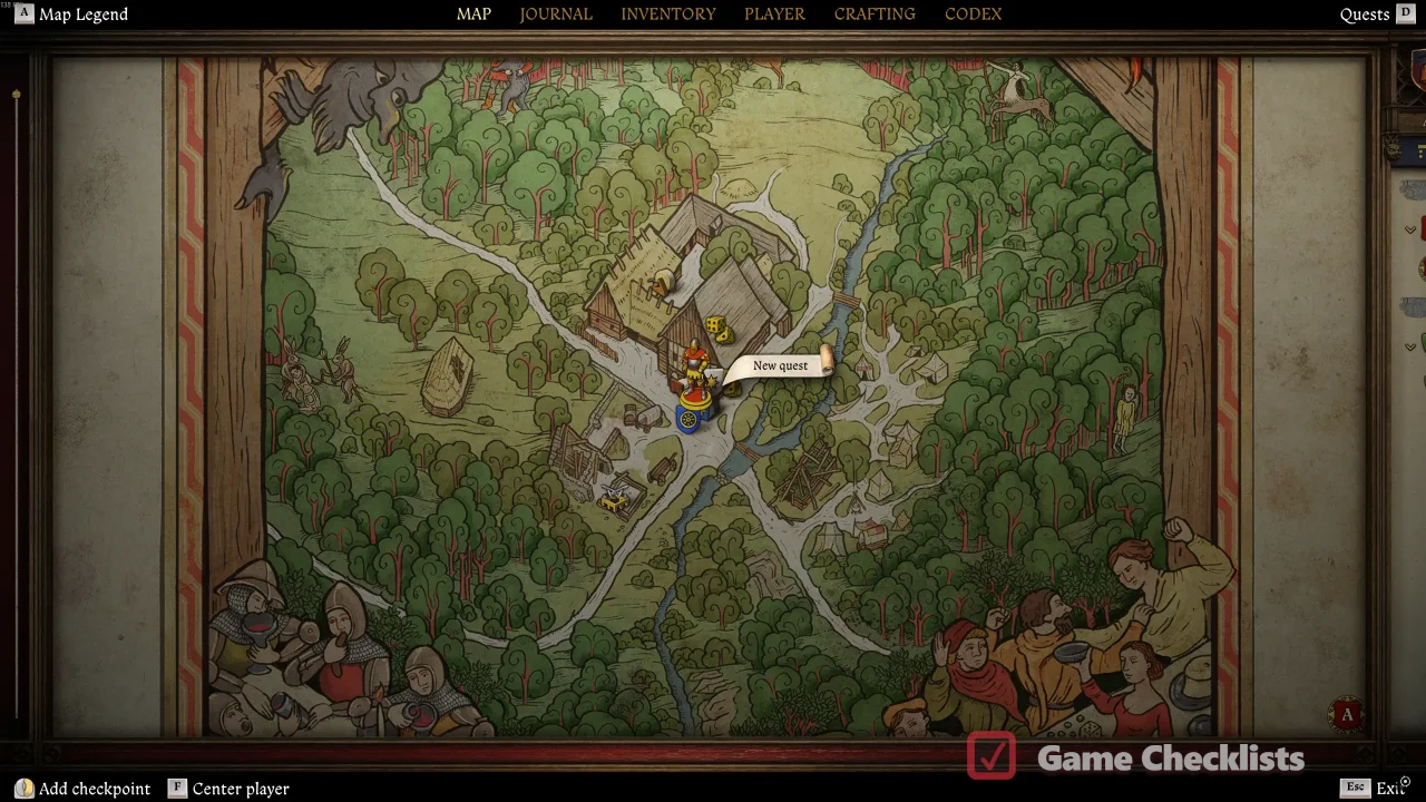 Devil's Den area for The Magic Arrow quest start