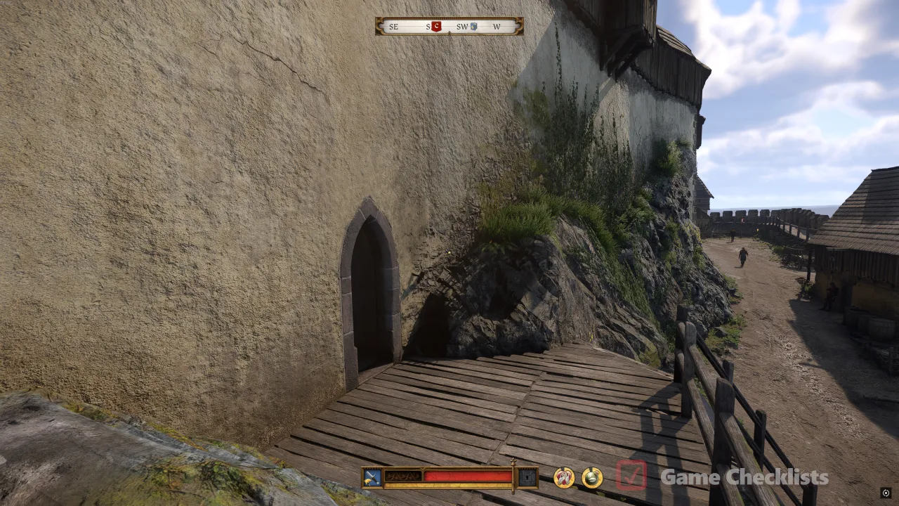 Route to the Trosky Castle prison and torture chamber for Necessary Evil