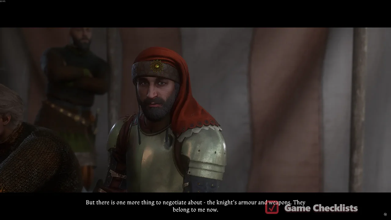 Laszlo Farkas in red tent Sigismund camp